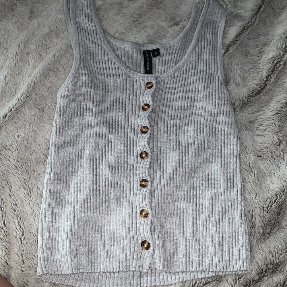 sweater tank top